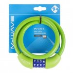 Замок велосипедный противоугонный DS 12.10 S зеленый M-WAVE кодовый