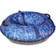 Тюбинг Ватрушка Принт Blue flame (ВД-80.49)