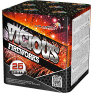 Батарея салютов MAXSEM Vicious, 25 залпов, MC150-25