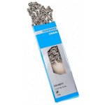 Цепь 7-8ск. Shimano HG71 для серебристо-серая уровень XT 1/2"х3/32" 116 зв., амп.пин