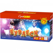 Батарея салютов Бурлеск, 75 залпов, СС7270