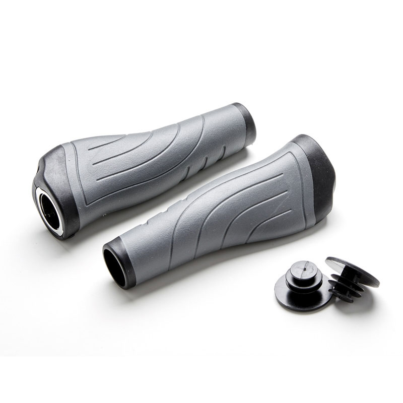 Ручки CLARKS CL234 эргономичные, 130 мм с 1 фиксатором, серо-черные Ручки CLARKS CL234 эргономичные, 130 мм с 1 фиксатором, серо-черные