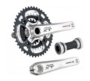 Система шатунов Shimano Deore XT FC-M771K 48x36x26T 175мм