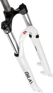 Амортизационная вилка RST Gila ML, 26"х28.6, 80мм, DISC, белая