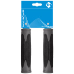 Ручки 5-410203 на руль резин эргоном. с антискольз. структ. 130мм черно серые CLOUD BASE 1 M-WAVE