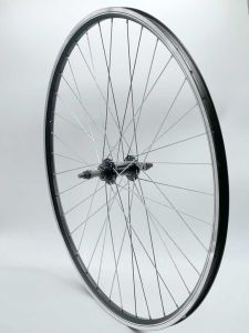 Колесо заднее 28" VD, гайки, трещотка 7 ск., промподшипники