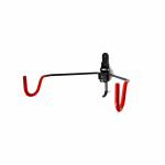 Держатель вело 00-170348 настенный горизонт. до 20кг сталь, с крючк.широкий, складной, H025A HORST