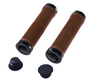 Грипсы TRIX GRTX-201, коричневые Грипсы TRIX GRTX-201, коричневые