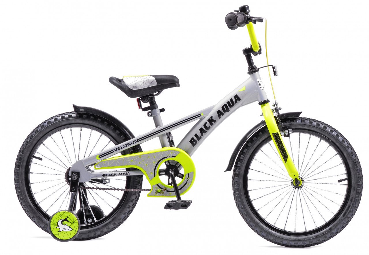BLACK AQUA Velorun 1ск 16 светящиеся колеса 2018