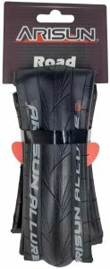 Покрышка ARISUN 700x25C (25-622), ALLURE, ROAD, ND (Антипрокол нейлон 1.5мм), FOLDING, 60TPI, черная
