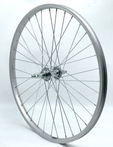 Колесо заднее 24" VD, гайки, трещотка 7 ск.