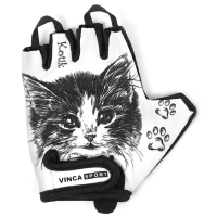 Перчатки велосипедные детские VINCA SPORT КOTIK VG 802