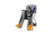Сиденье детское GH-908Е, переднее, крепеж на подсед.штырь до 4лет/15кг. серое 6-908