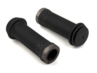 Ручки 8-33455025 на руль детские AGR R40 100мм резин. с торц. защитой с 1-м фикс. (50) черные AUTHOR Ручки 8-33455025 на руль детские AGR R40 100мм резин. с торц. защитой с 1-м фикс. (50) черные AUTHOR