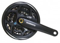 Система SHIMANO EFCM311E222CL Altus, FC-M311, 42/32/22T защ.черн, 175мм, Кв, 2-3151