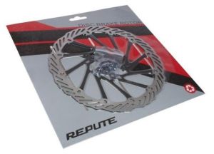 Ротор REPUTE RPT-007B 160мм, под 6 болтов, серебристо-черный