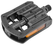 Педали FP-871 ось 9/16 пластиковые черные