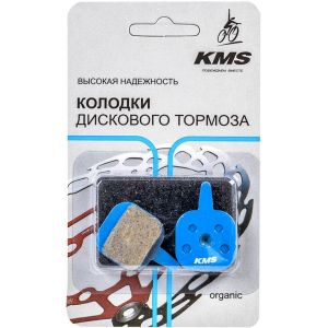 Тормозные колодки KMS Organic голубые