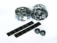 Лента на руль CHBT28 черно/белая 3-185