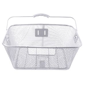 Стальная корзинка на багажник или руль VINCA SPORT P 06 white