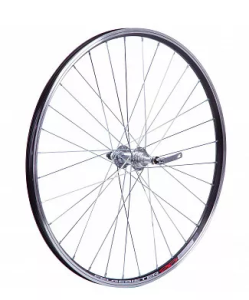 Колесо 24 заднее, двой.обод под V/D 32 отв, втулка сталь, экс-к, пром подшип. под трещетку