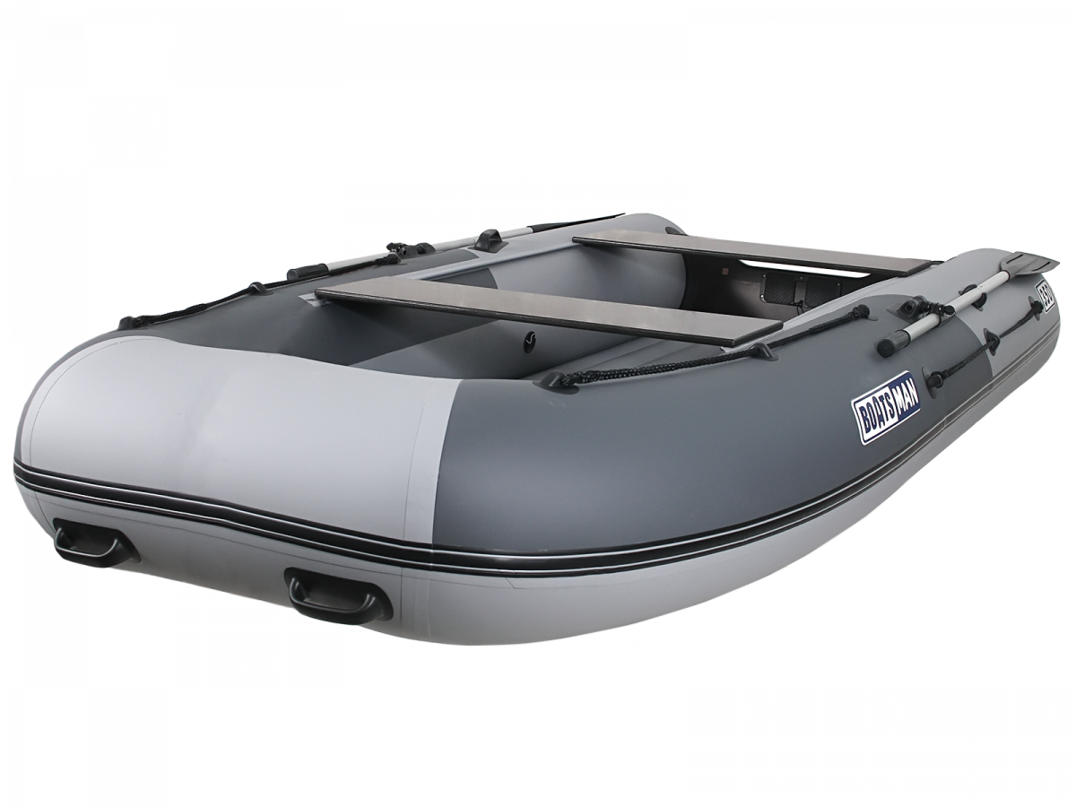 Надувная лодка BOATSMAN BT350A цвет серо-графитовый