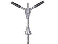 SUPER B (Premium) TB-1935 Пресс для запрессовки чашек рулевой на 1", 1-1/8", 1-1/4", 1-1/2", торг. упаковка