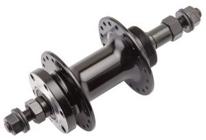 Втулка задняя WZ-A208RB 32Н диск. болт. под трещ. 7-8 скор. пром. подшипн. алюм. чёрн.