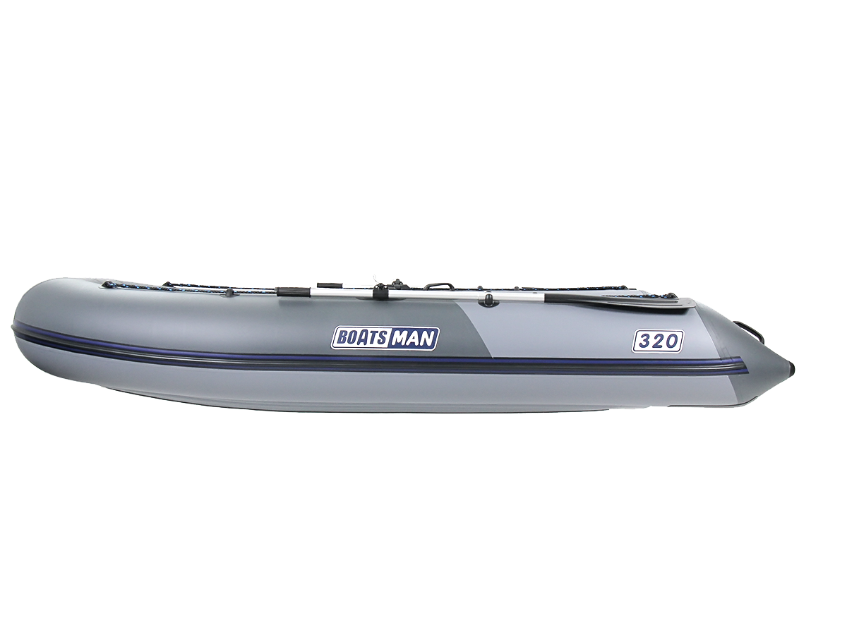 Надувная лодка BOATSMAN BT320A цвет серо-графитовый