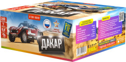 Батарея салютов Дакар, 160 залпов, JF CV20-160/01
