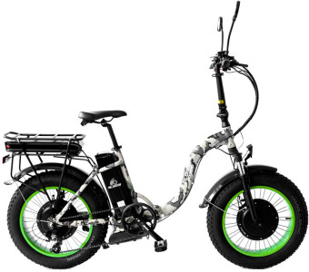 Электровелосипед ELBIKE Taiga 1 Twix 2000 2x1000W camouflage