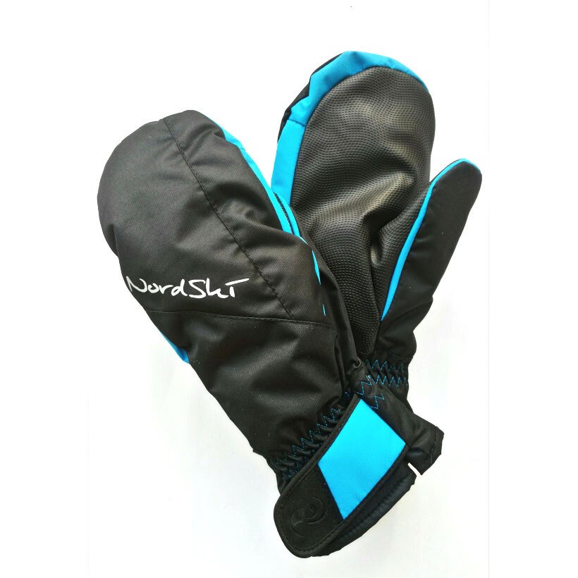 Варежки NORDSKI Arctic Black/Blue Membrane
