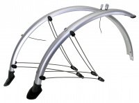 Крылья M-Wave 28/29"х56 мм серебристые 5-386116