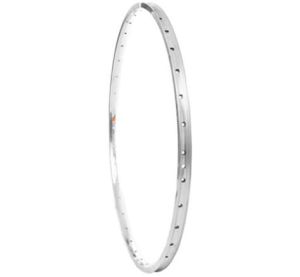 Обод 24" 36Н ЖВМЗ двойной алюминиевый серебристый с проточкой