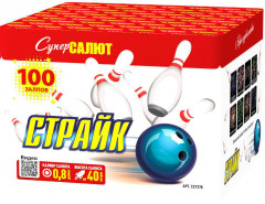 Батарея салютов Страйк, 100 залпов, СС7278