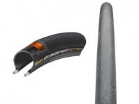 Continental Покрышка Grand Sport Extra, 700 x 23C, чёрная, борт-кевлар