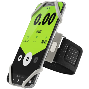 Держатель для смартфона BONE RUN TIE, на руку, лиминесцент