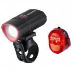 Комплект освещения SIGMA SPORT BUSTER 300 / NUGGET II FLASH с кабелем USB и адаптером для action-камеры