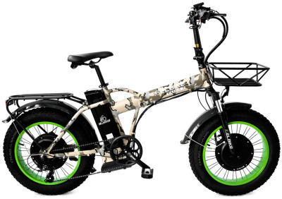 Электровелосипед ELBIKE Taiga 2 Twix 2x500W camouflage
