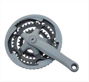 Система 00-170125 пер. 7-8скор. сталь 28/38/48 шатун 170мм с пластик защитой, черная