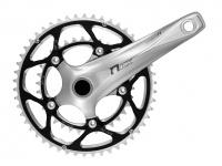 Система SUNRACE RX, звёзды Al7075, 50-36T, BCD 110мм; шатуны кованый AL6061,172,5мм, с кареткой ISIS