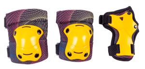 Набор защиты Tech Team Safe Fit Teens 2.0 (наколенники; налокотники; защита кисти)