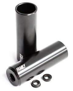 Пеги FAMILY Alloy Pegs 2 x 14мм, 10мм адаптеры, 03-002564
