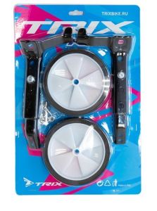 Колеса дополнительные TRIX WT-TX-06x1-0-BKWH, без креплений