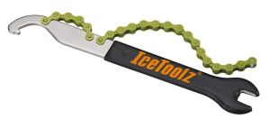 Хлыст с педальным ключом ICETOOLZ 34S2 для 1 ск.