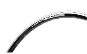 Обод 26" ALEXRIMS алюмин, двойной 32H фрезерованный, пистонирован, индикатор износа, 599х19/25х19мм