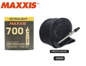 Камера MAXXIS ULTRALIGHT 700x33/50 33/50-622 0.6mm FV