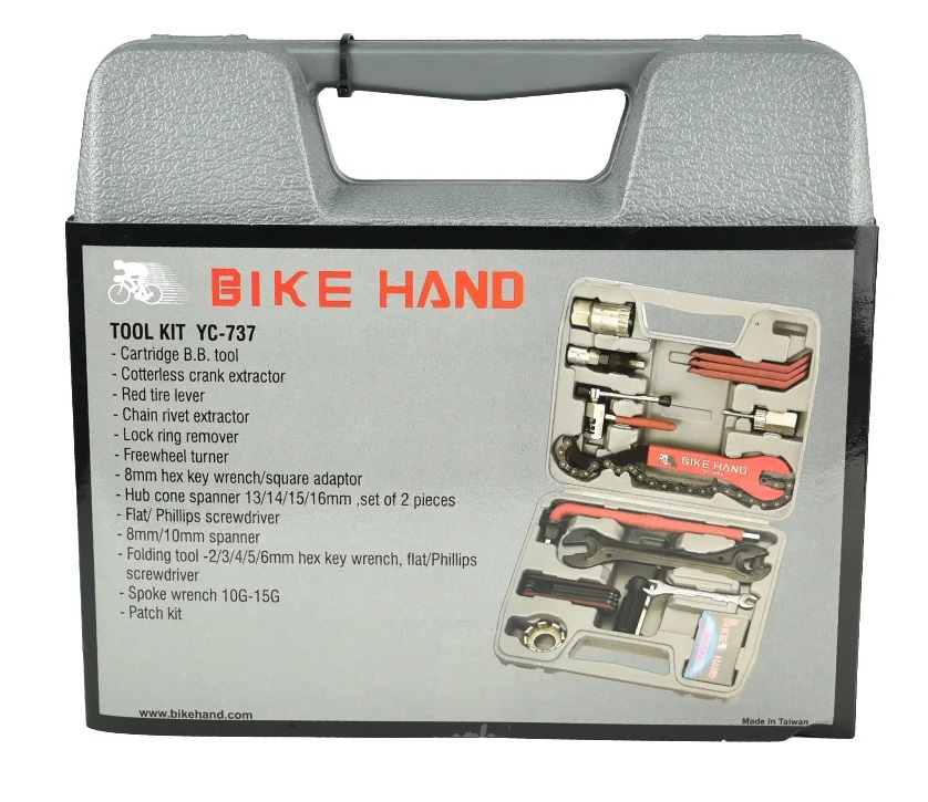 Набор инструментов BIKE HAND YC-737 "ALL IN ONE", 13 предметов
