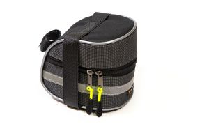 Велосумка TRIX под седло 13х11х10см, серый, вс064.013.1.0