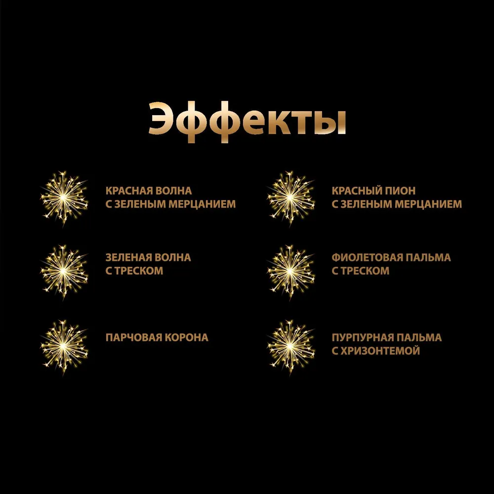Батарея салютов ZEERGO Пионы, 36 залпов, Z0893